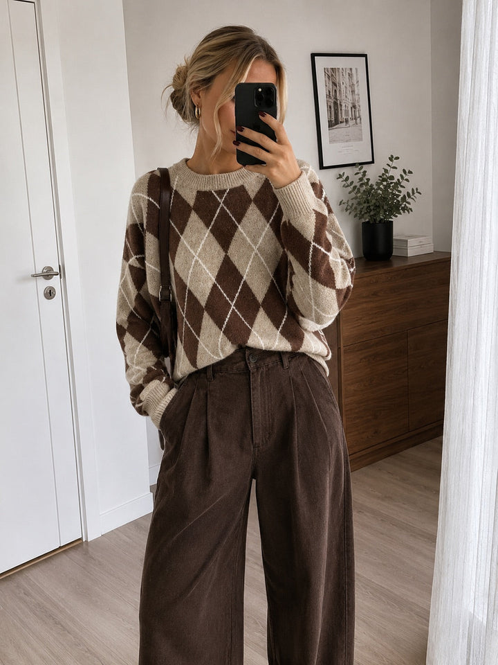 A-Bee - Amara Knit - Brown