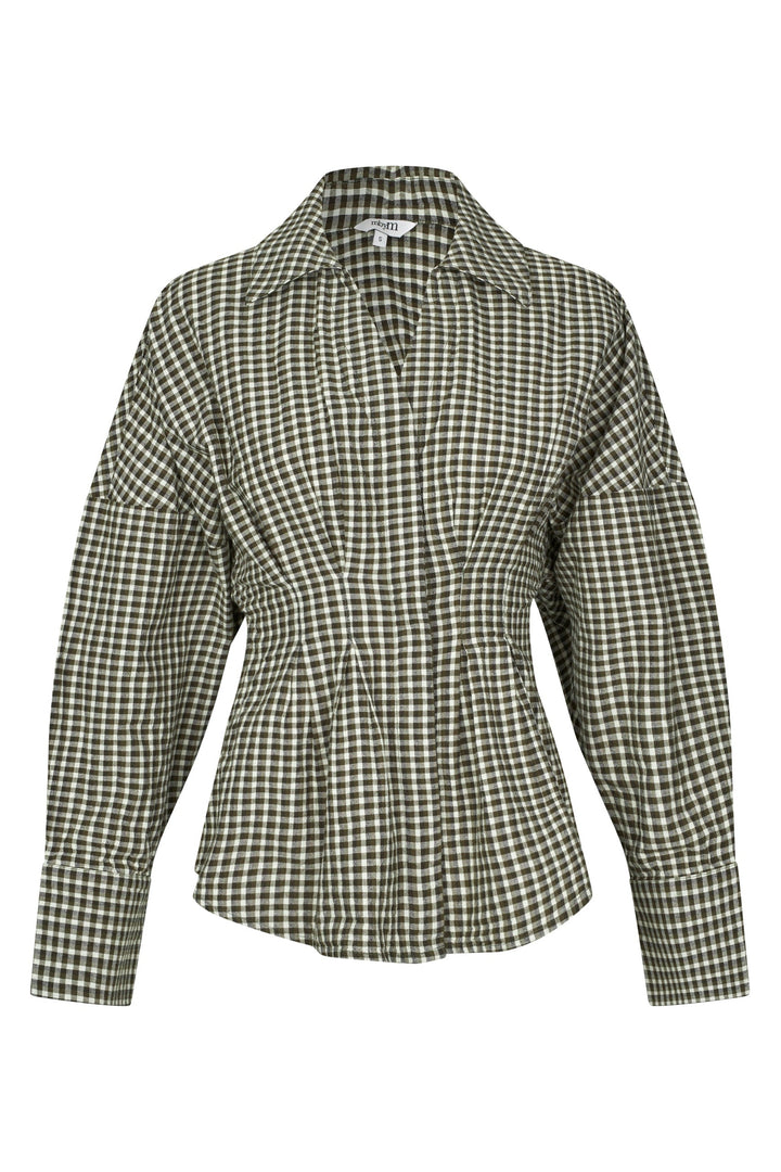 MbyM - Isidor-M 65581221 - Z19 - Smoked Olive Check