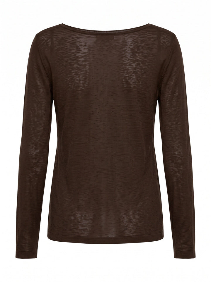 A-Bee - Amelia 97178 - Brown Bluser 