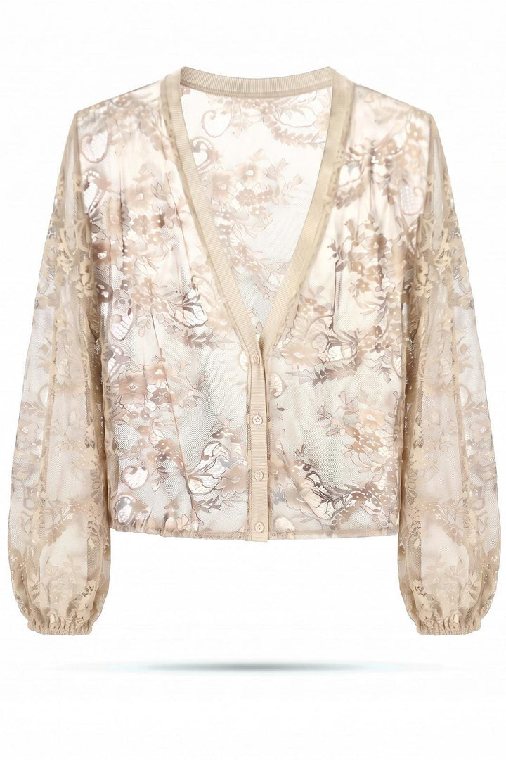 A-Bee - Delilah Cardigan 81549 - Ivory Cardigans 