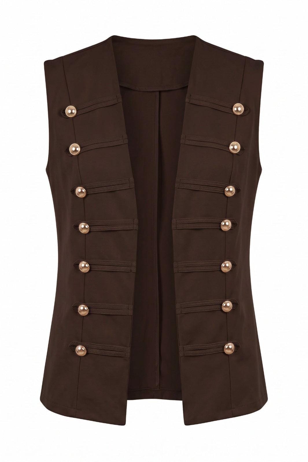 A-Bee - Phoebe 10988 - Chocolate Brown Veste 