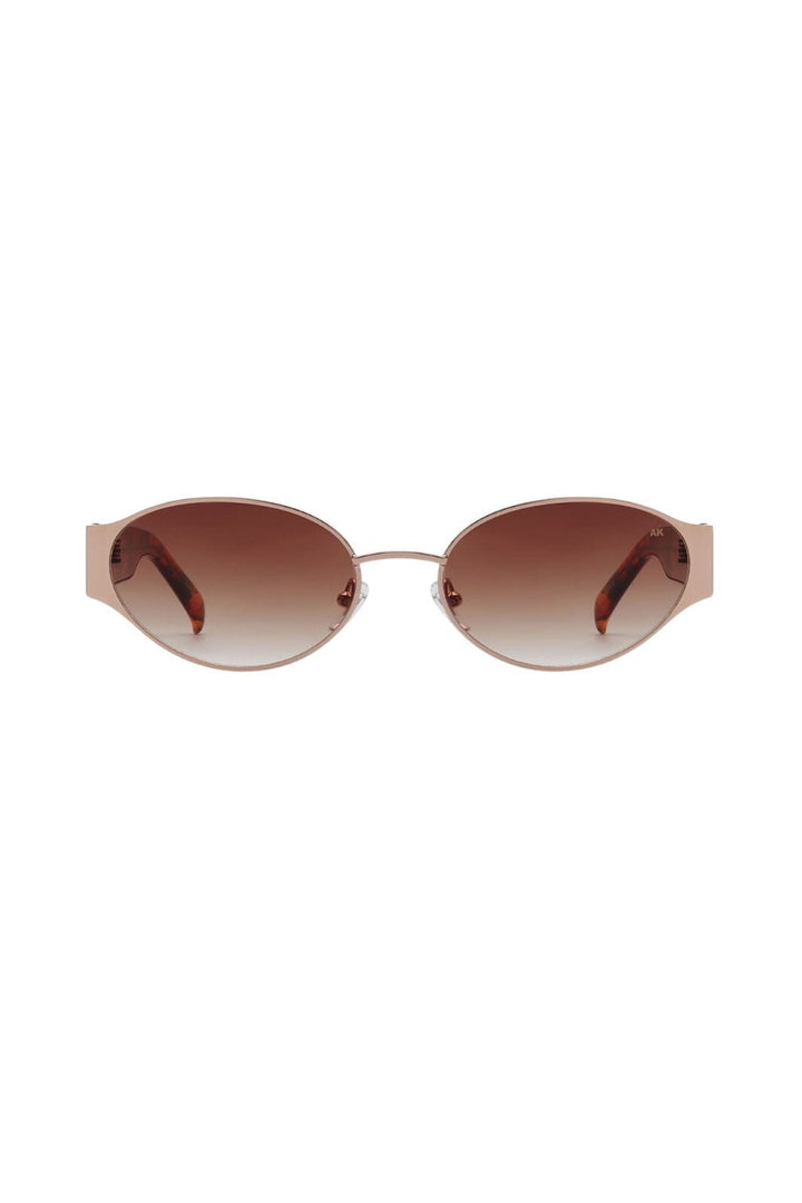 A. Kjærbede - Bella KL2602 - Rosegold Havana Solbriller 