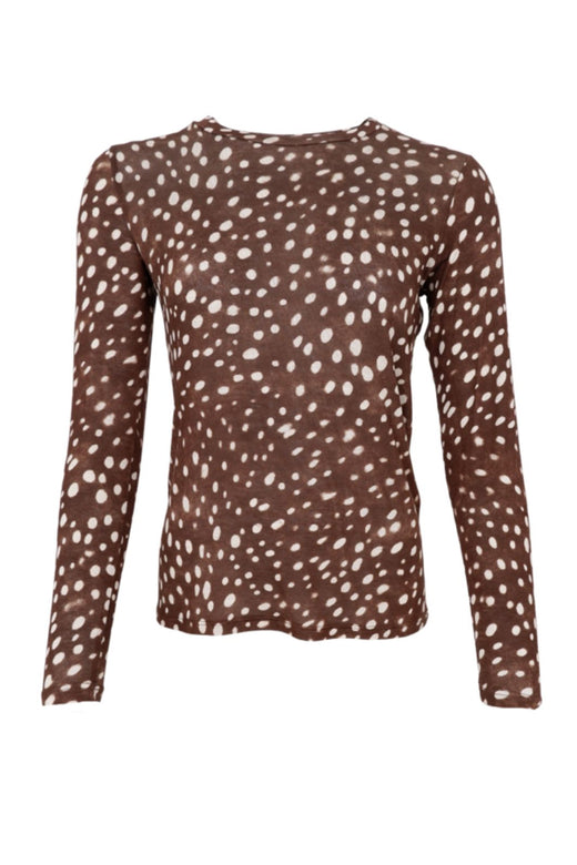Black Colour - Bcalba Ls Tee 41260 - Shirts,Mesh & Basic Blouses - Deer