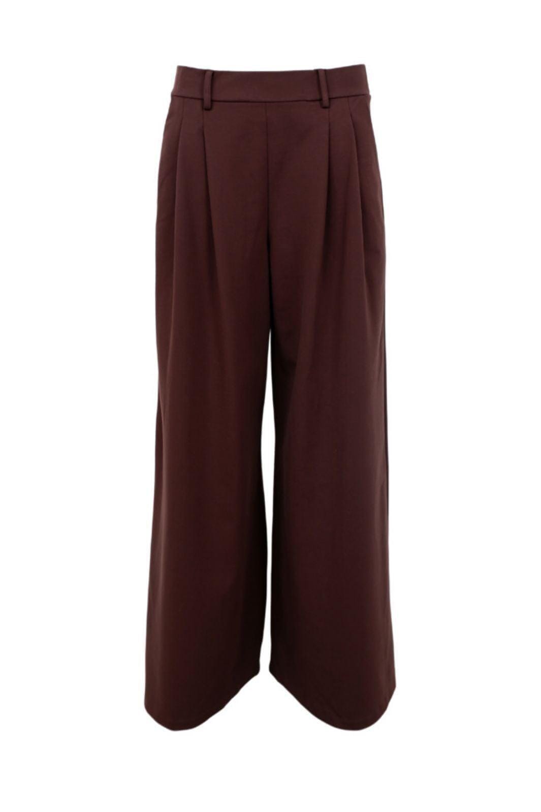 Black Colour - Bcdavi Wideleg Pant 40974 - Coffee Bukser 