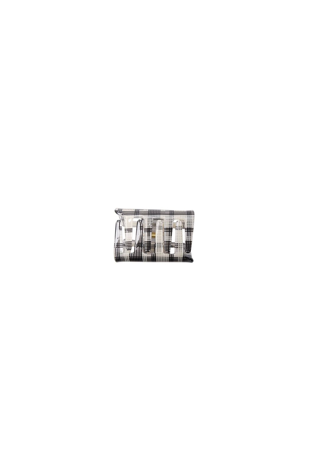 Black Colour - Bckarmen Medium Hair Claw 5997 - Black
