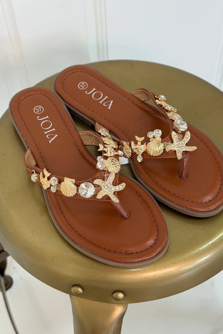 Bloom - Columbine Sandals - Camel Sandaler 