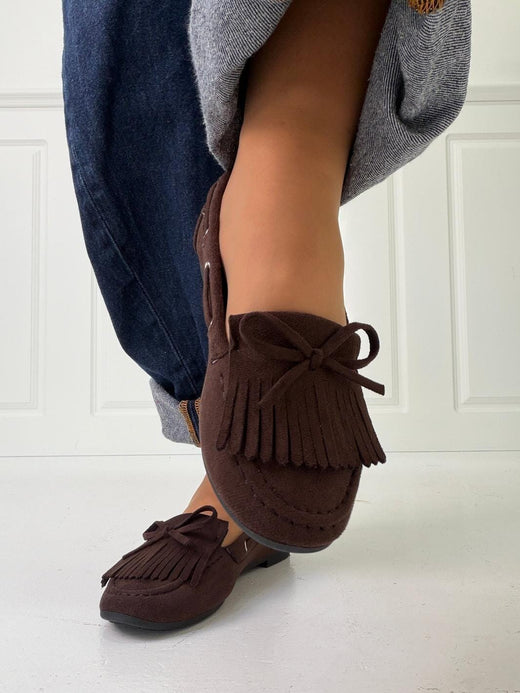 Bloom - Crocus Loafers - Dark Maroon Loafers 
