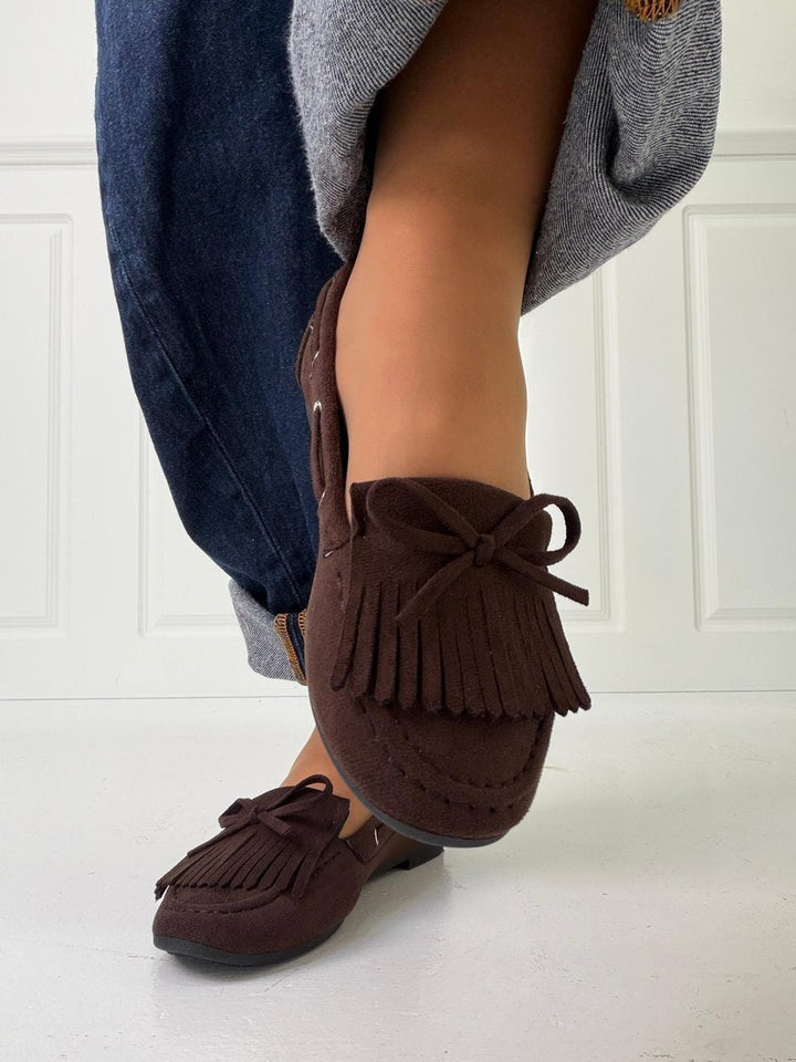 Bloom - Crocus Loafers - Dark Maroon Loafers 