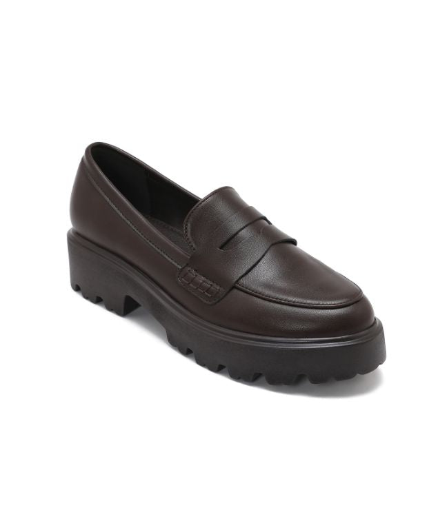 Bloom - Eustoma Loafers - Brown Loafers 