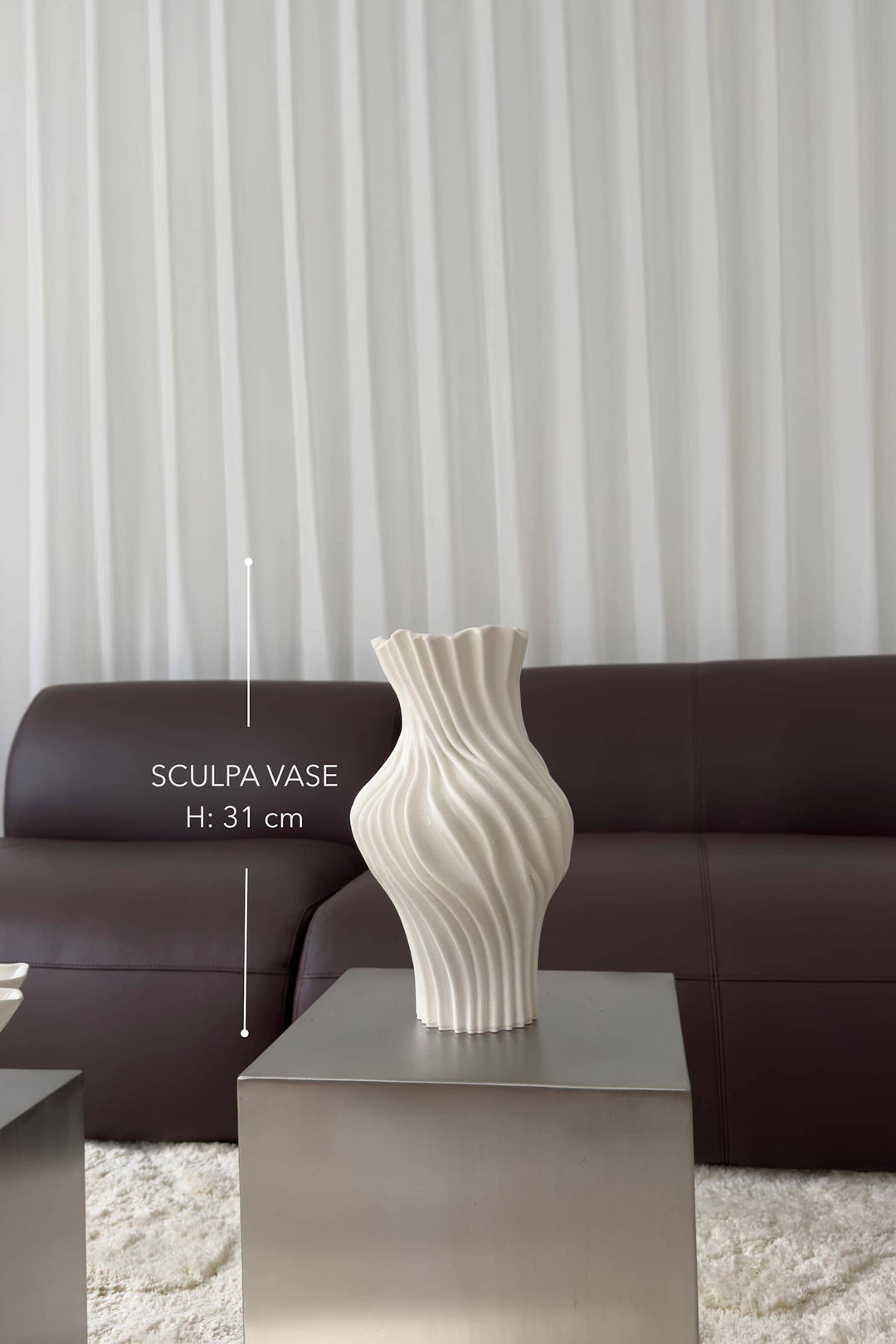 Bloom Objects - Sculpa Vase - Cloud - Medium - 01-218 Cloud 
