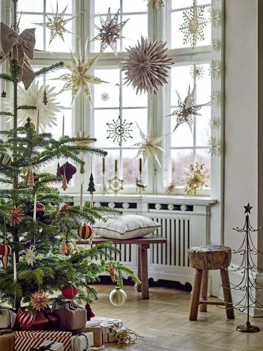 Bloomingville - Sayla Ornament, Rød, Glas 82072895 - Red