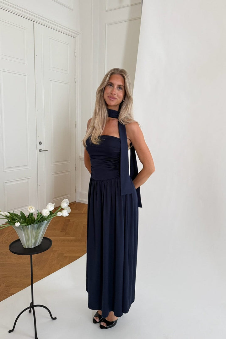 BYIC - Astridic Long Dress A25125 - Navy
