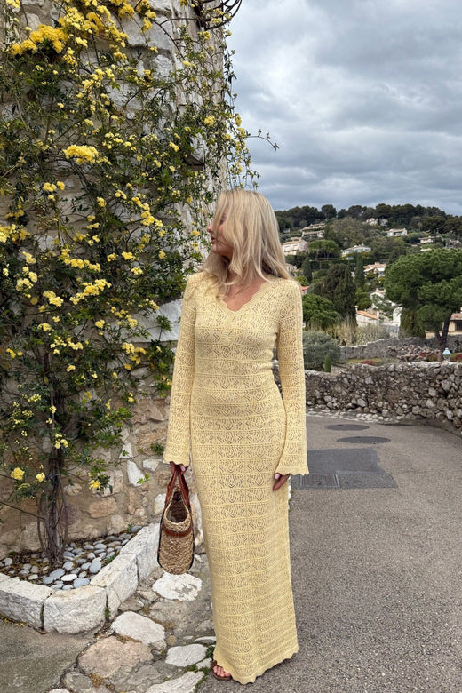 BYIC - Dagmaric Maxi Dress 1217 - Yellow Kjoler 
