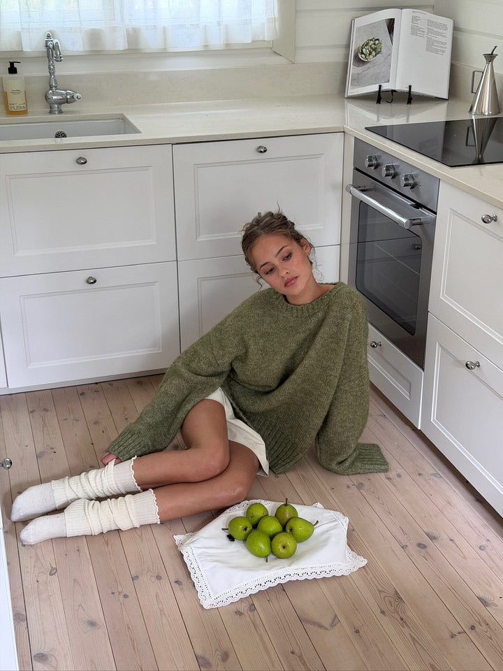 Byic - Maisyic Pullover 2026-121 - Moss Green Sweatshirts 