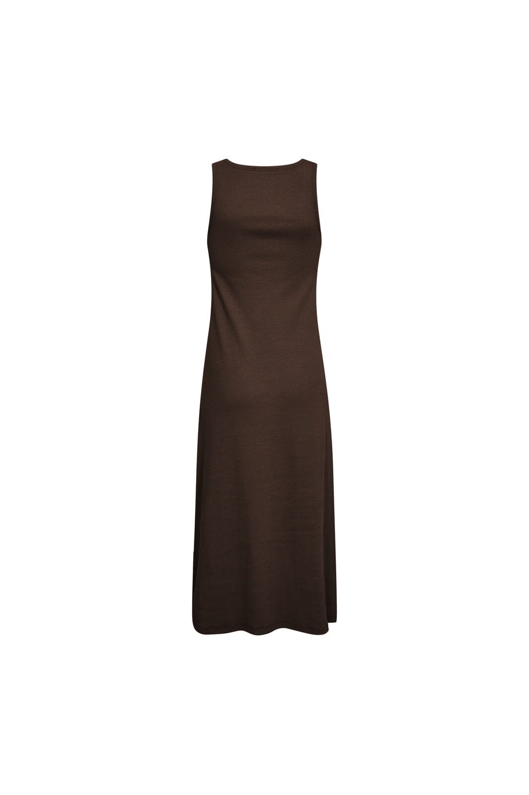 Co´Couture - 46114 Grannycc Rib Emb Tank Dress 503891 - 00008 - Dark Brown