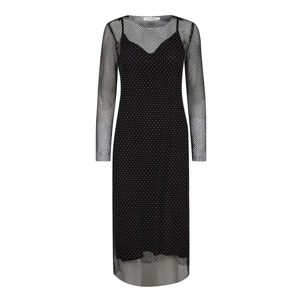 Co´Couture - Krystalcc Net Dress 36545 - 96 - Black Kjoler 
