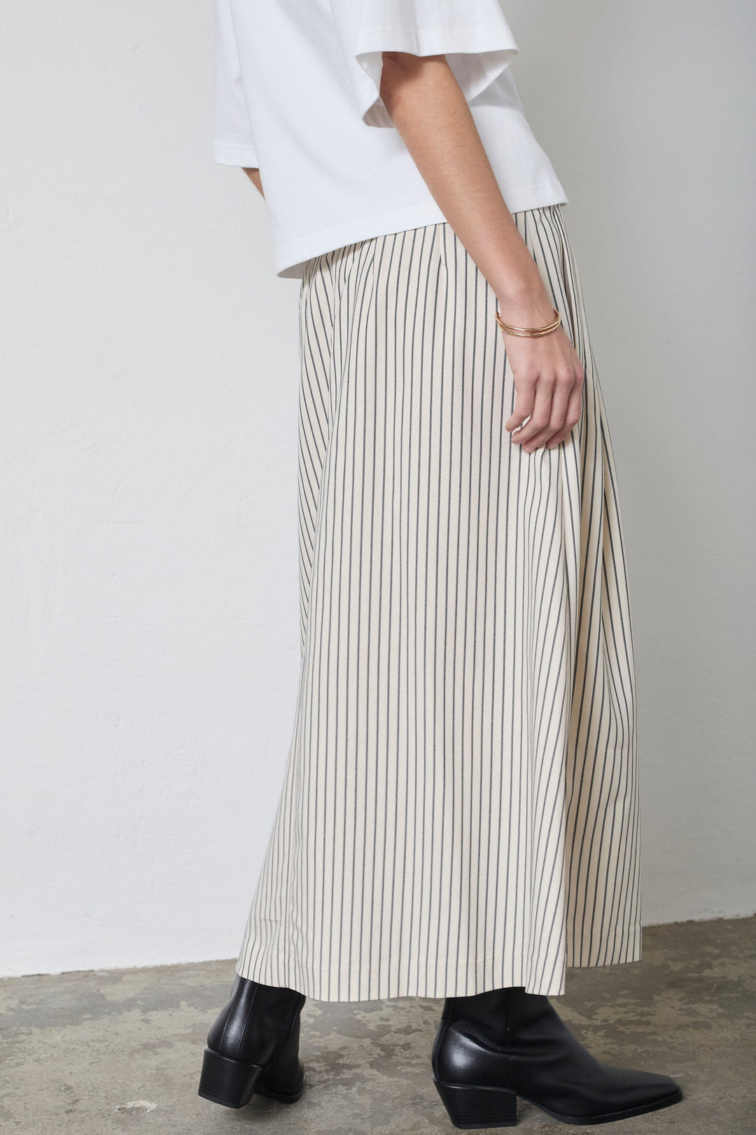 Co´Couture - Salviecc Anya Pleat Skirt 44016 - 4000 - White Nederdele 