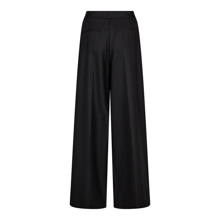 Co´Couture - Sibellecc Pleat Pant 31640 - 96 - Black Bukser 