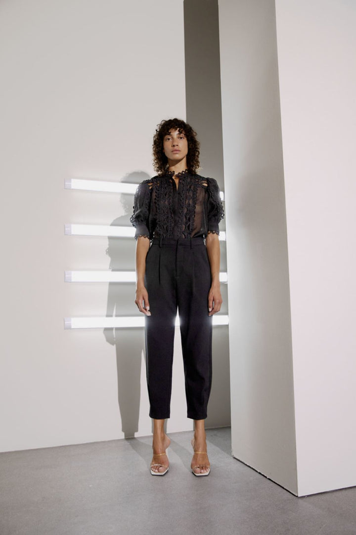 Copenhagen Muse - Tailor-Pants 126009 - Black