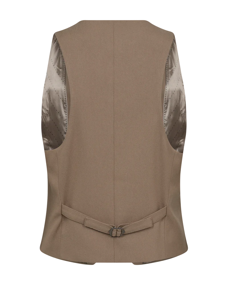 Copenhagen Muse - Tailor-Waistcoat 201671 - Timber Wolf