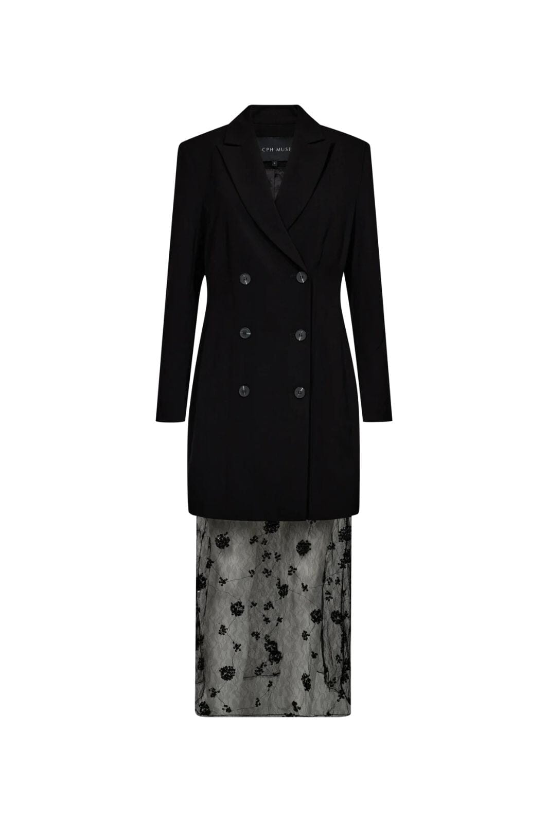 Copenhagen Muse - Cmwenja-dress 211657 - 1000 Black Kjoler 