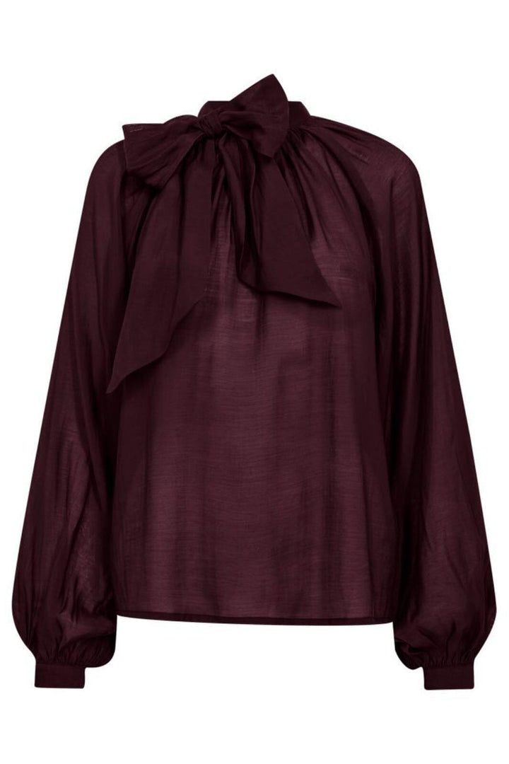 Copenhagen Muse - Cmtilly-blouse 206943 - 1368 Windsor Wine Bluser 