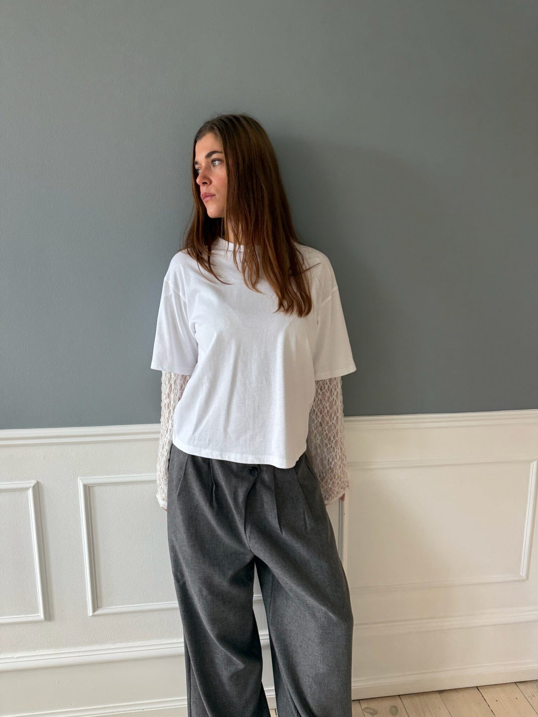 Dear Molly - Karen Blouse - White Bluser 
