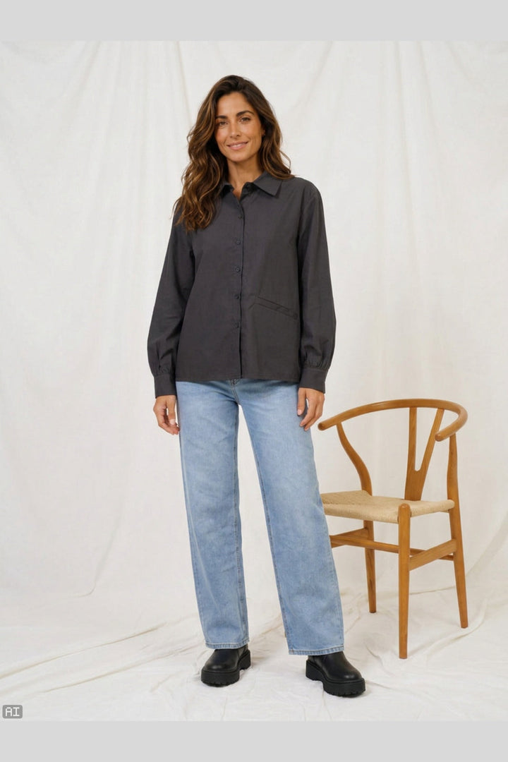 Marta Du Chateau - Mdcvaila Shirt 8926 - Black