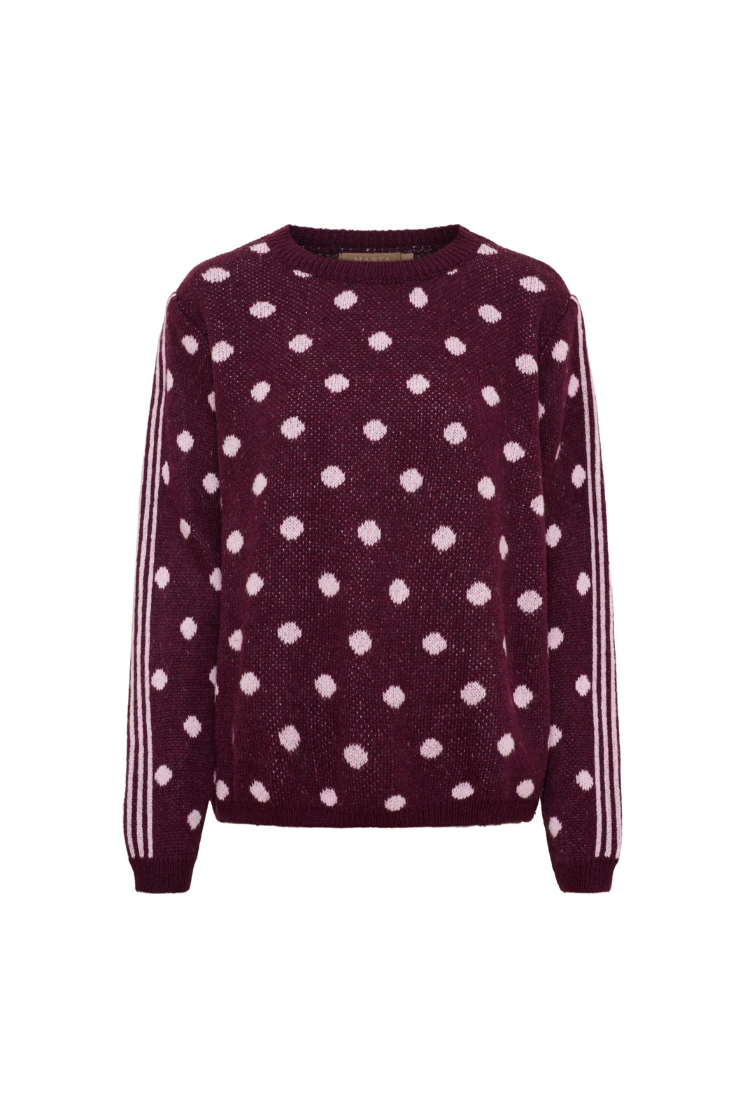 Marta Du Chateau - Mdcbellora Knit 9730 - Bordeaux/Rosa