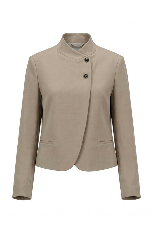 Neo Noir - Tiria Structure Blazer 170815 - 189 - Warm Grey