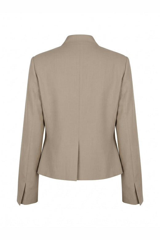 Neo Noir - Tiria Structure Blazer 170815 - 189 - Warm Grey