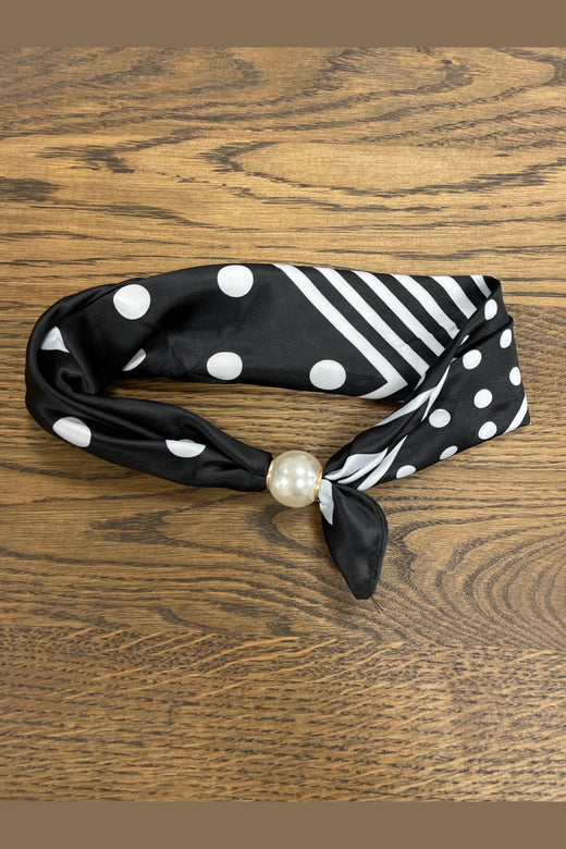 Marta Du Chateau - Mdckalya Scarf DA-4484 - Black