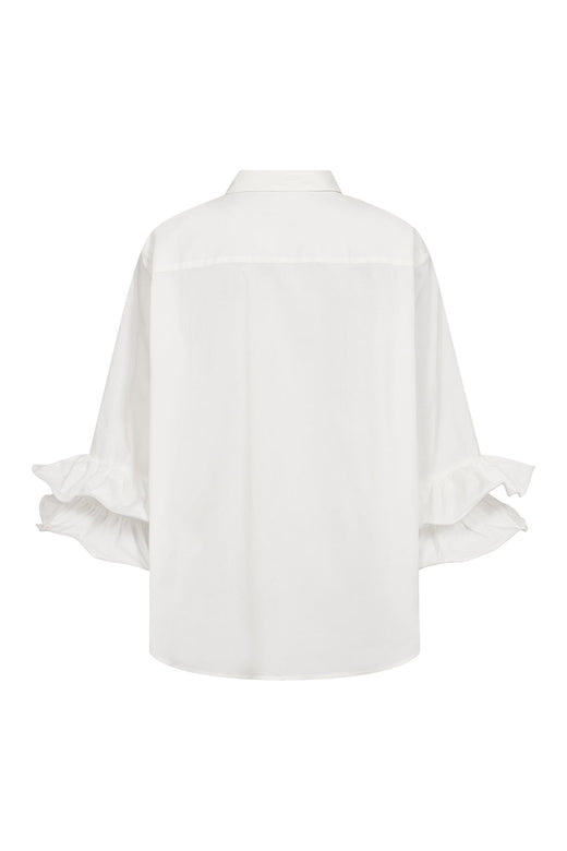 Co´Couture - Halencc Flare Shirt 500609 - 10001 - White