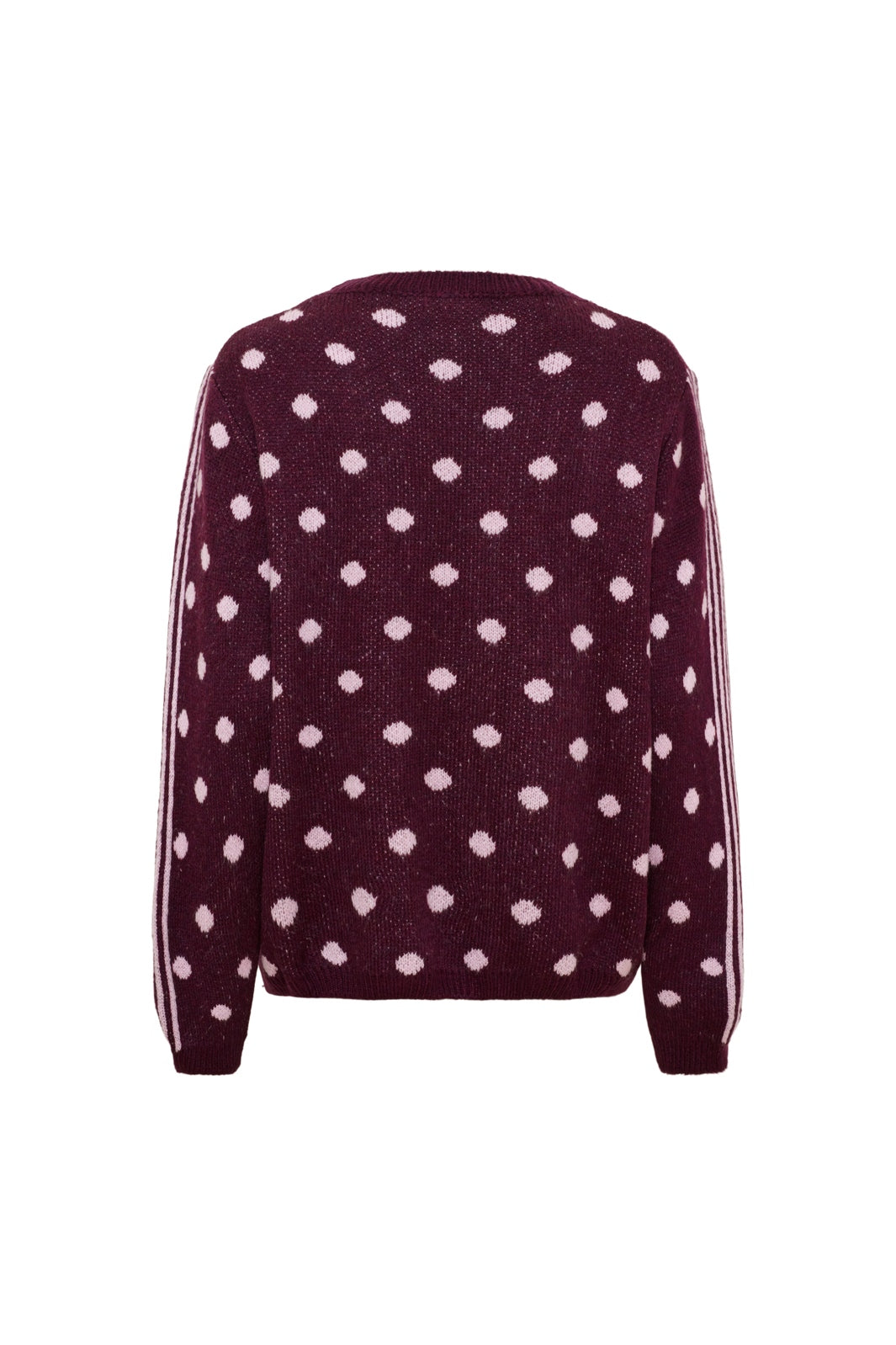Marta Du Chateau - Mdcbellora Knit 9730 - Bordeaux/Rosa