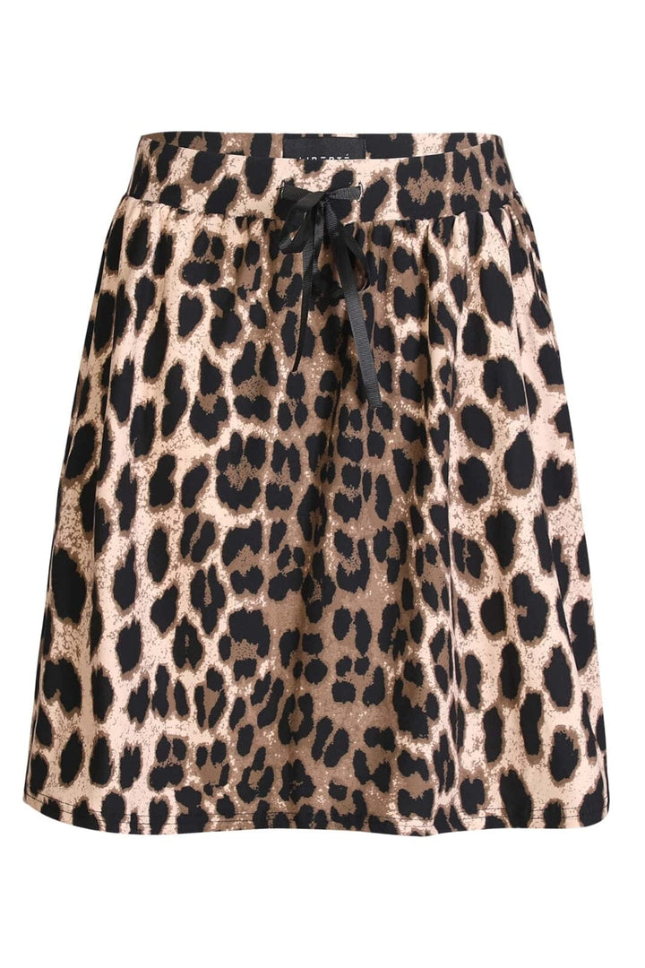 Liberte - Alma-Short-Loose-Skirt 9587 - Big Lux Leo Fossil