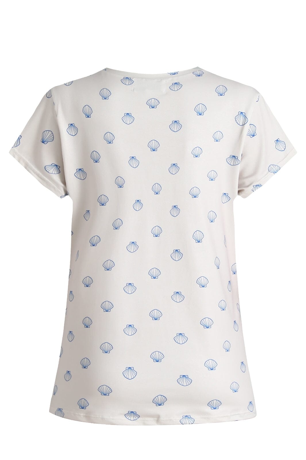 Liberte - Alma-U-Tshirt 9581 - Ivory Cobolt Shell