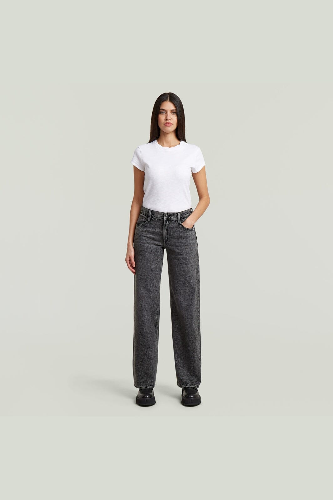 G-Star - Judee Loose Wmn D22889-D933-H087 - Faded Eolith Grey