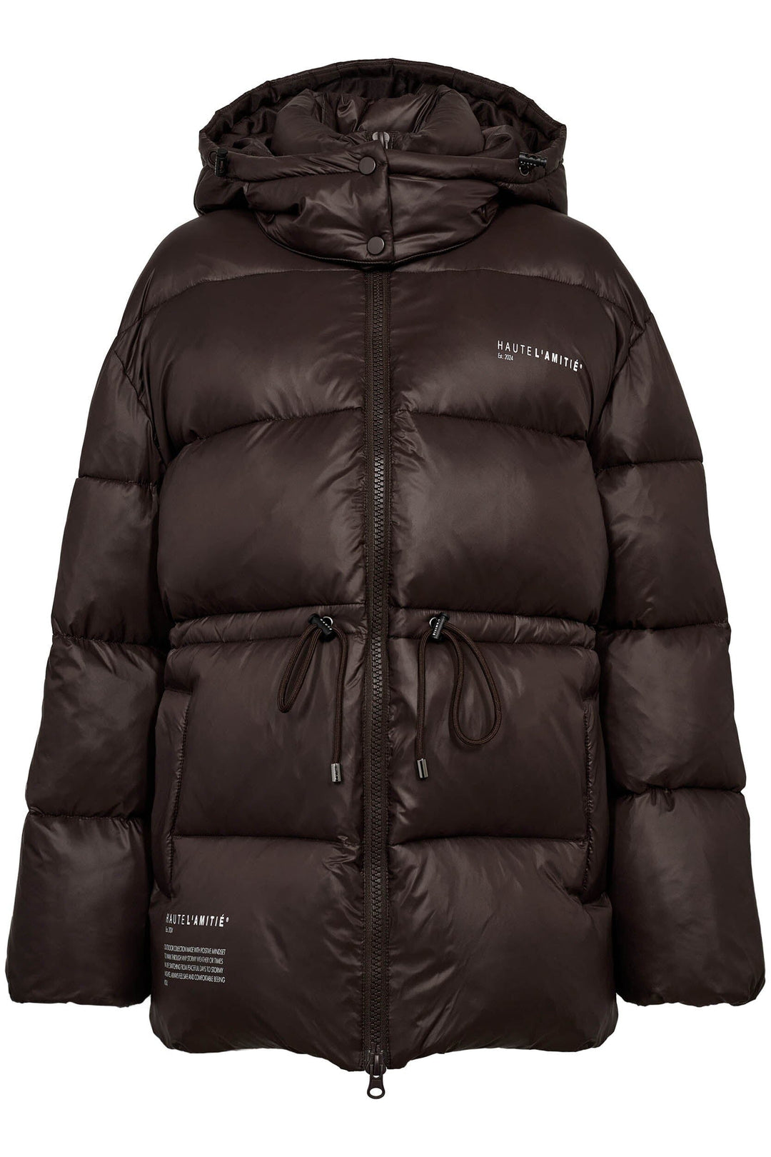 Haute L'Amitié - Climb Puffer Jacket HL10186 - Mocca Jakker 