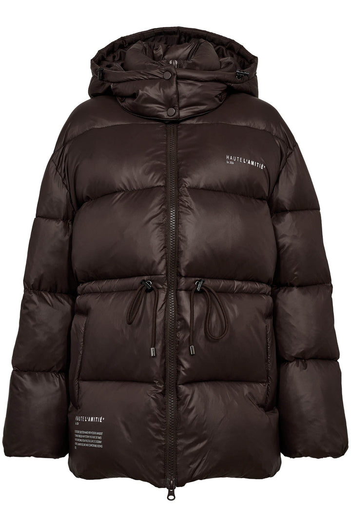 Haute L'Amitié - Climb Puffer Jacket HL10186 - Mocca Jakker 