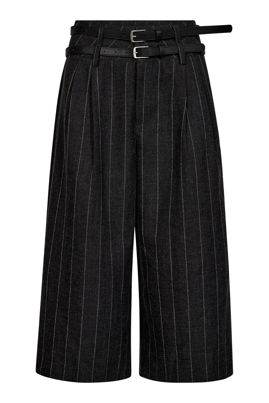 Haute L'Amitié - Ivanna Belt Bermuda Hl11115 - Dark Grey Shorts 