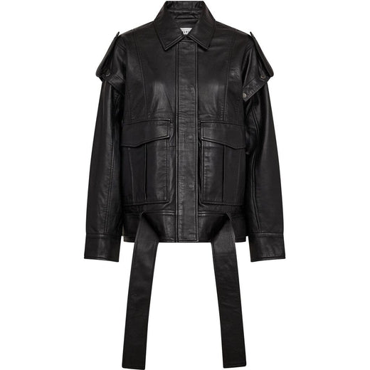 Haute L'Amitié - Luba Leather Jacket HL10473 - Black Jakker 