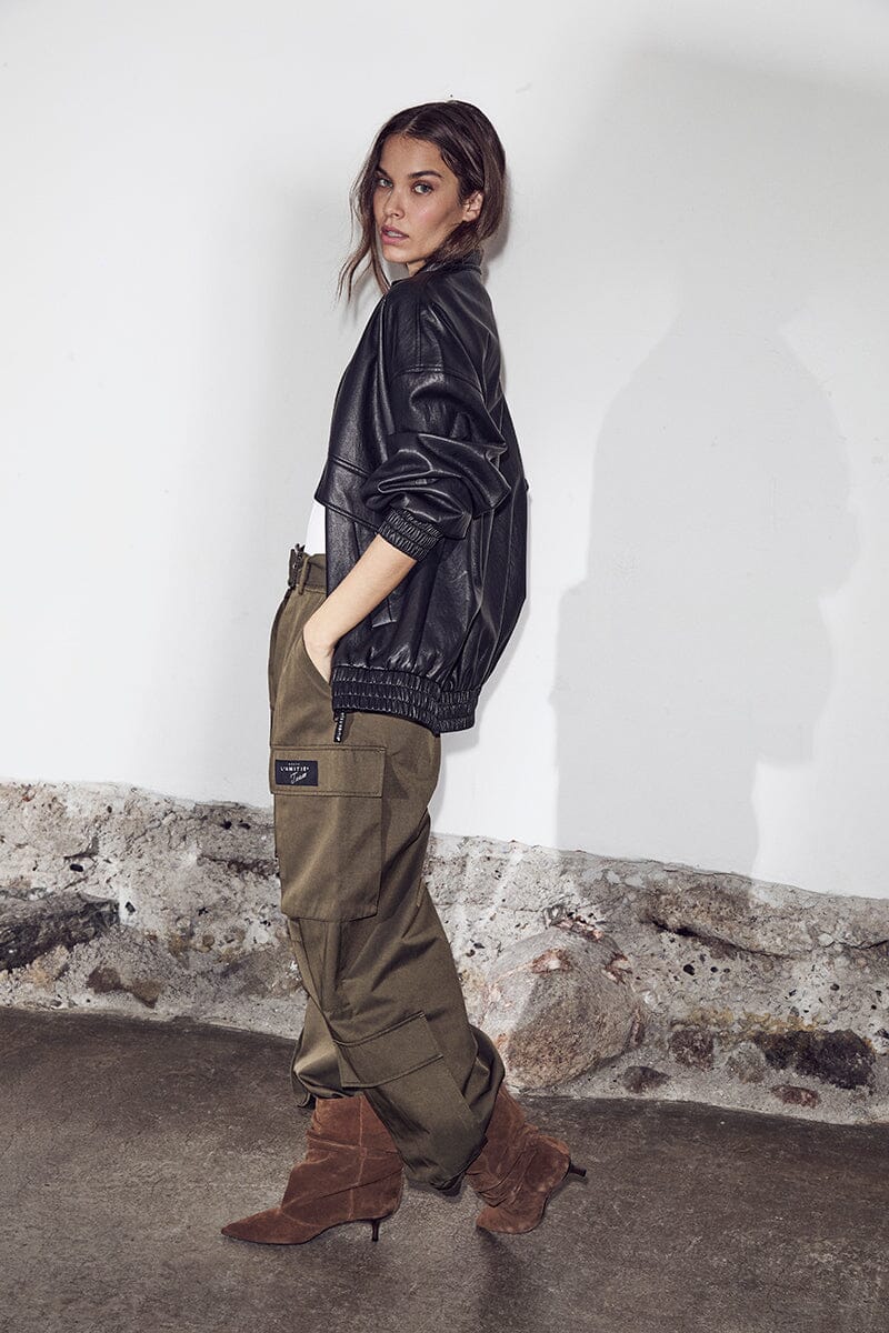 Haute L'Amitié - Rizz Pu Jacket HL10689 - Black Jakker 