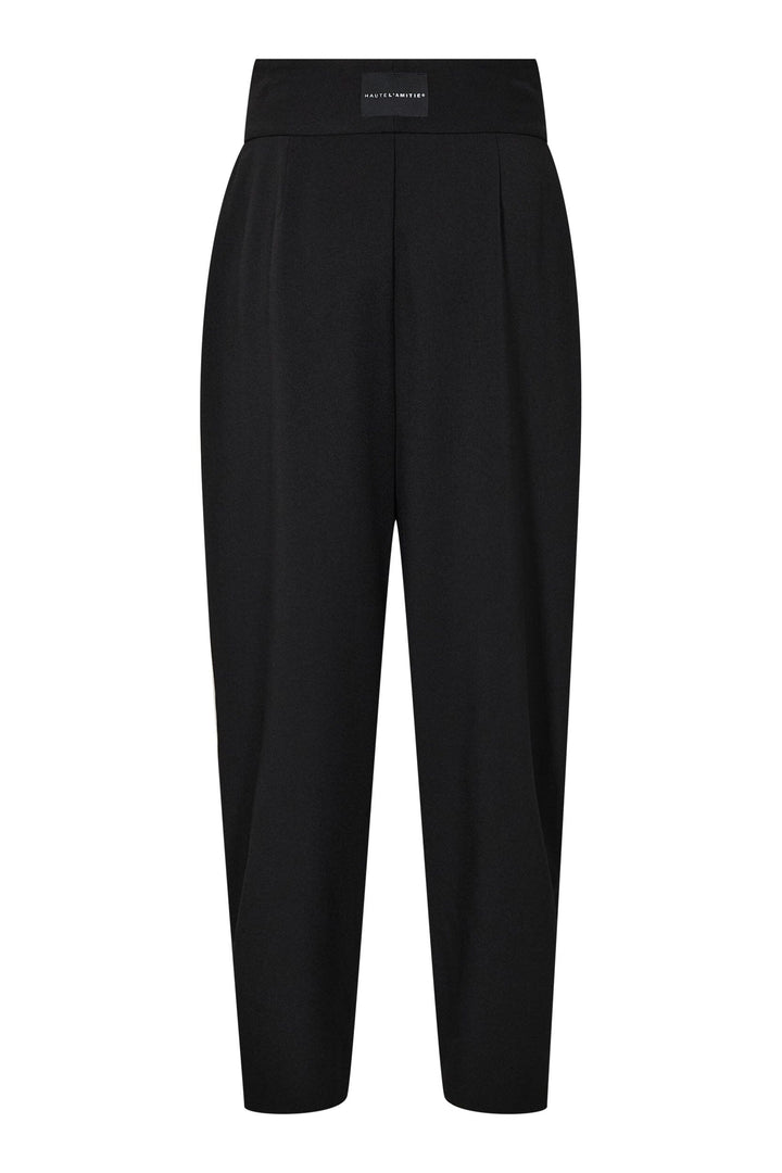 Haute L'Amitié - Zeppe Pleat Pant Hl10789 - Black Bukser 