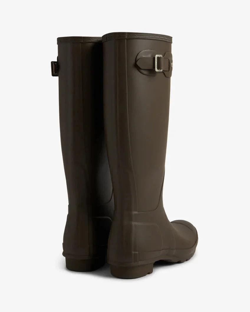 Hunter - Womens Original Tall Boot Wft1000rmacb - Chocolate Brown Gummistøvler 