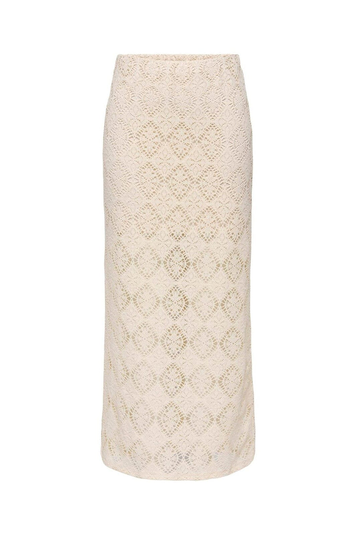 JDY - Jdyeva Maxi Skirt Dia - 5014408 Birch