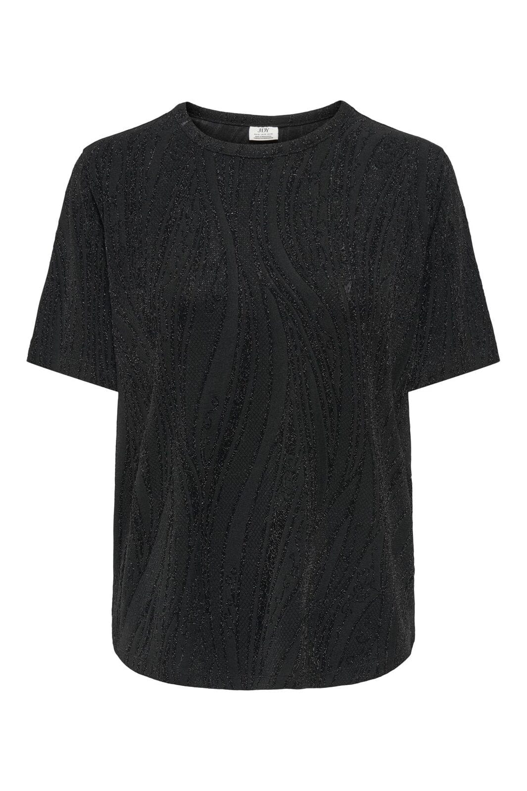 JDY - Jdykiwi S/S O Neck Top - 5173951 Black Glitter