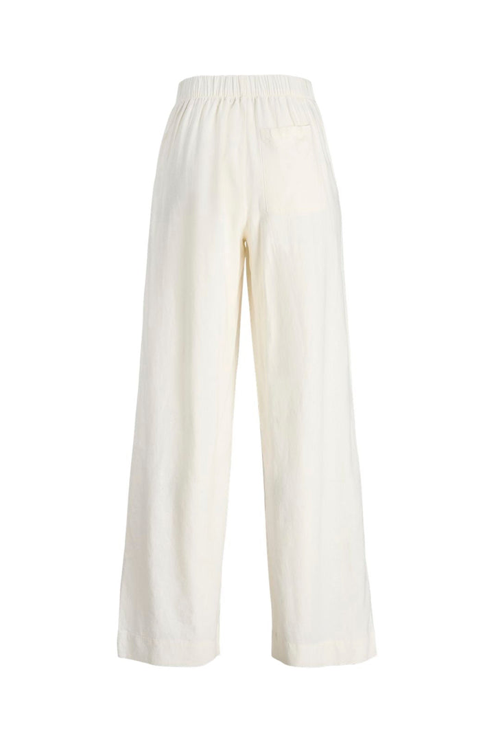 Jjxx - Jxalmira Linen Blend Pant Ln - 4906566 Blanc De Blanc