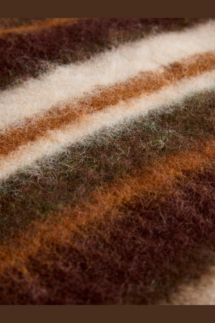 Jjxx - Jxjoe Crew Neck Knit - 5148589 Fudge /Multi Stripes