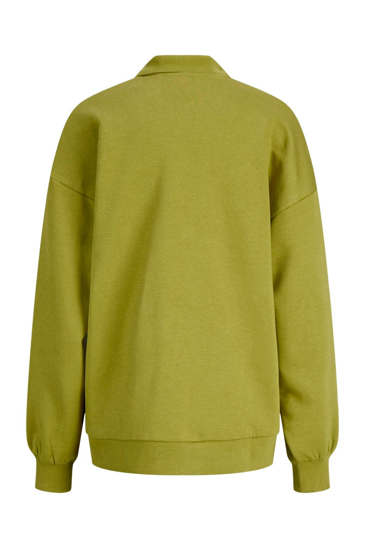 Jjxx - Jxpaloma Loose Ls Polo Swt Ln - 5007685 Green Moss