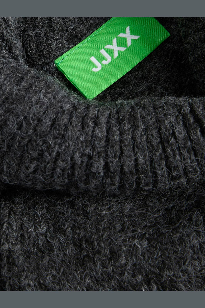 Jjxx - Jxrosanna Roll Neck Knit - 4898557 Dark Grey Melange